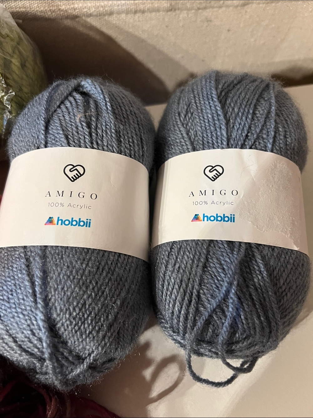 Mixed Yarn Lot (Crochet & Knitting) x6 skeins 🆕 - Picture 6 of 6